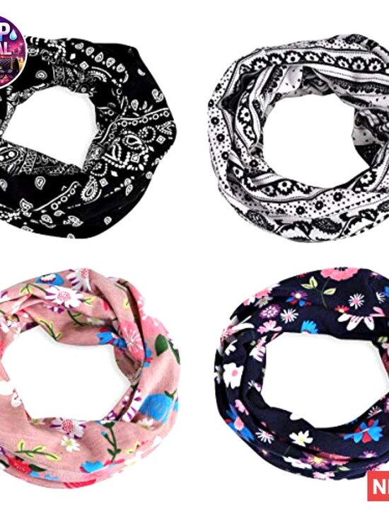 Cotton Slouchy Beanie Cap Scarf for Chemo Headwear main image 4